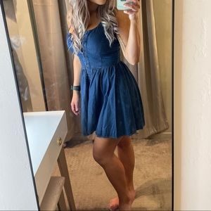 Denim Dress (button-up)